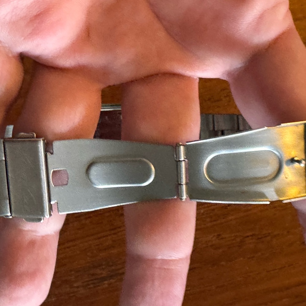 Kenneth Cole Silver Rectangular Watch - image 5